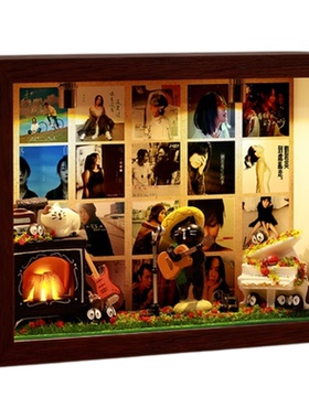 刘若英相框印为爱痴狂挂摆两用