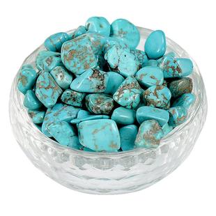 藏村天然七宝石装赞宝石水晶家用混合散装铜像宝瓶佛塔曼扎盘1斤