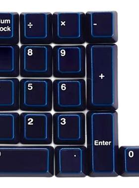 C套装数字小键盘陶瓷键帽Pad