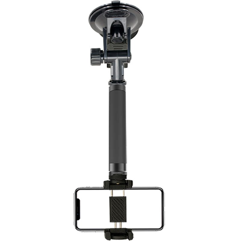 任易游车载手机直播vlog支架吸盘吸天窗加长杆摄录像视频拍照多能