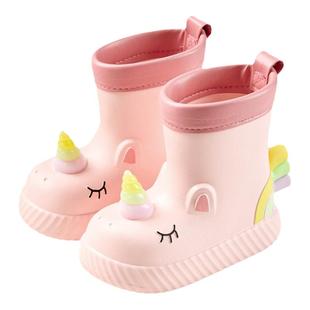 独角兽雨鞋女款儿童雨靴防滑女童宝宝水鞋婴幼儿轻便胶鞋2025新款