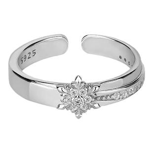 深空黎深婚戒沈星回戒指秦彻对戒开口可调节纯银925戒指