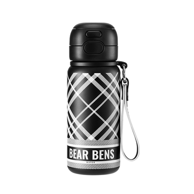BEARBENS熊本士大容量保温杯双饮杯男女时尚商务双饮水杯吸管杯子
