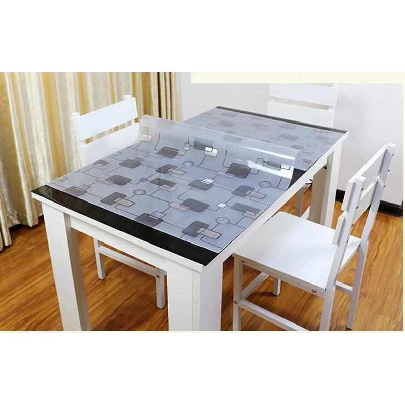 皮垫透明软桌面玻璃磨砂水晶板桌布pvc塑料餐桌垫长方形茶几胶皮