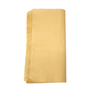 富阳手工毛边纸 粗糙无格半生熟元书纸 毛笔书法培训练习纸竹浆纸