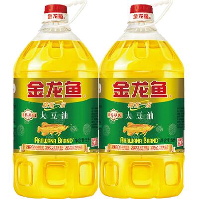 金龙鱼非转基因食用油5L×2桶