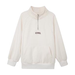 左西童装男童加绒卫衣2025新款儿童拉链立领秋冬装大童上衣春秋款