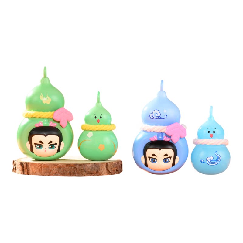 正品TOPTOY葫芦娃福禄双全系列盲盒童年回忆怀旧玩具公仔手办礼物