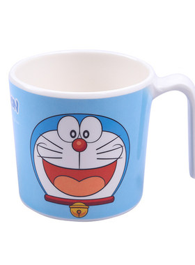 五和儿童水杯哆啦A梦带手柄杯子