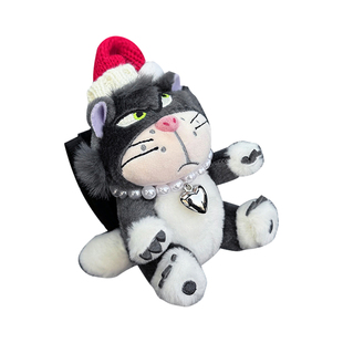 汽车档把套手刹套可爱路西法猫咪公仔通用型排挡杆套档位车内装饰