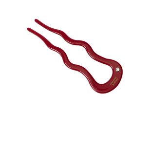 u型发簪2026新款高端简约日常通勤盘发丸子头发钗子百搭头饰簪子