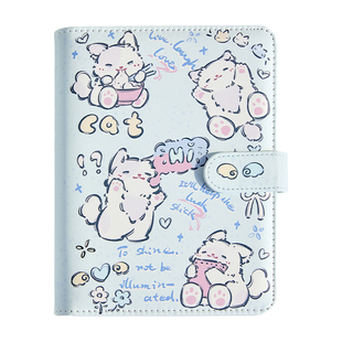 三年二班 皮面卡册相册大a5可爱拍立得3寸照片收纳册小卡卡片四宫格小马宝莉机票高颜值ins风相册本卡包票根