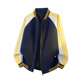 WASSUP PALM外套男款秋春今年流行新款青少年休闲男式夹克上衣服
