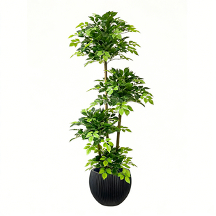 幸福树仿真绿植客厅大型落地假植物服装店室内家居装饰品摆件假树