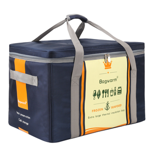 特大号户外保温箱冷藏箱车载防水加厚露营保温包商用外卖箱送餐箱