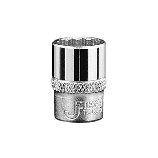 捷科工具中飞3/8寸六角公制套筒中号快速棘轮扳手套头汽修公制头