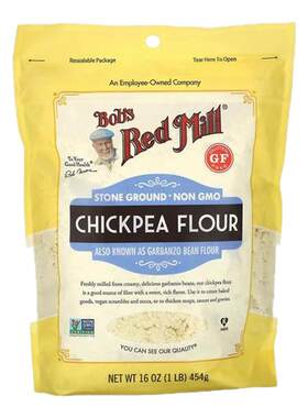 Bob'sRedMill鲍勃红磨坊鹰嘴豆粉香浓顺滑烘焙纤维香甜豆粉