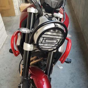 凯越500F改装 保险杠护杠500F排气管防摔棒525F摩托车保护杠竞技杠