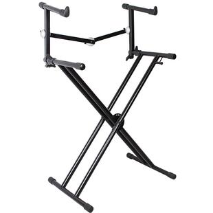银鱼电子琴架子可折叠双层琴架电钢琴支架古筝架子站立古筝放置架