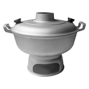 木炭火锅炉边炉锅全铝火锅传统老北京涮羊肉锅具老式土火锅打边炉