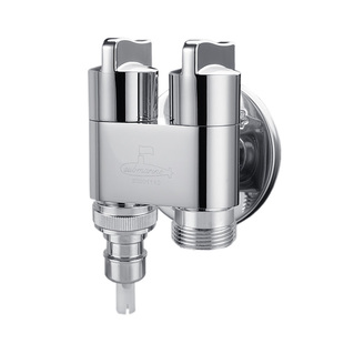 潜水艇四通角阀一进三出四出分水阀全铜多功能三角阀三通洗衣机