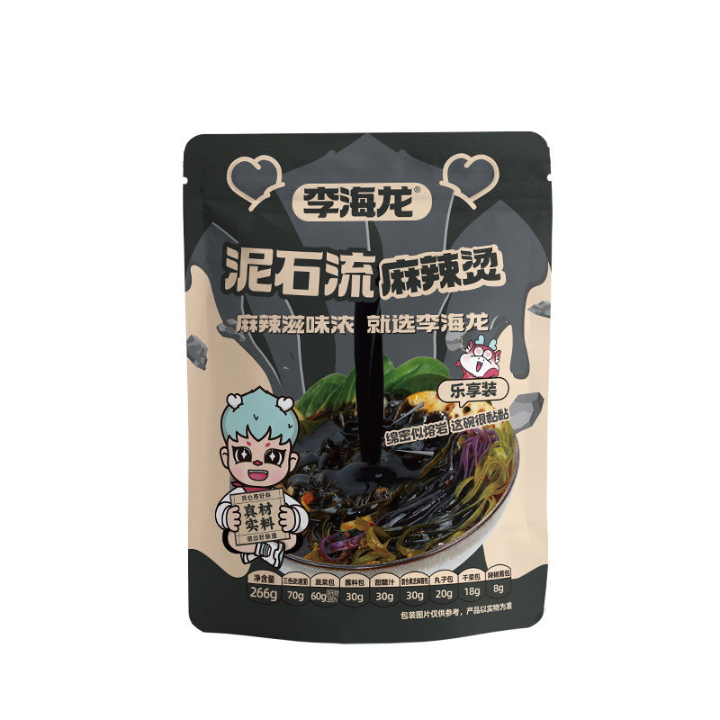 李海龙泥石流麻辣烫266g乐享装正宗东北黏糊麻辣烫待煮速食包
