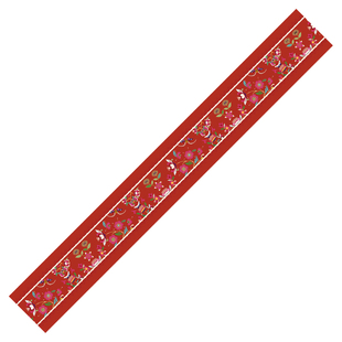 爱奇葩 仫佬族民族桌旗茶席长条布艺茶桌垫布防水桌旗布茶台桌布