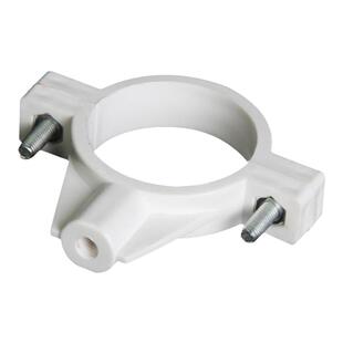 pvc管卡20水管卡箍25固定卡扣32ppr管吊码40管箍抱箍灰色塑料配件