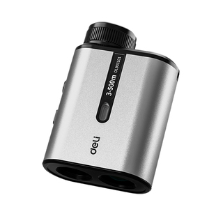 得力高尔夫激光测距仪户外高精度测距望远镜手持式电子尺距离测量