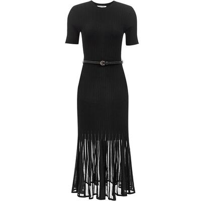 VeroModa坑条面料连衣裙女