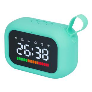 波比熊闹钟学生专用起床神器智能语音控制会说话强力叫醒带小夜灯