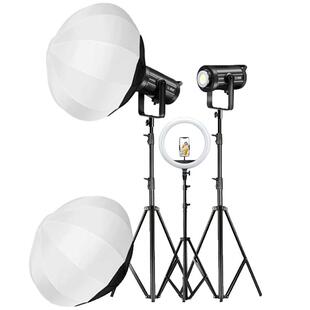 【12期免息】神牛SL150WIII/Bi三代常亮摄影灯LED补光灯视频录像拍摄人像服装产品摄影灯吃播直播间补光灯