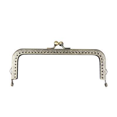 包包配件口金材料迷你手工diy小零钱包金口12.5厘米10.5cm方形用