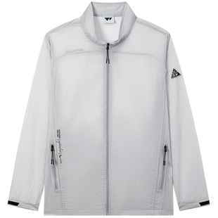 七匹狼夹克外套男士官方新款春秋季薄款防晒休闲立领中年爸爸男装