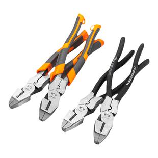 金阳多功能10寸电工钳省力偏芯省力老虎钳压线钳强力重型钢丝钳