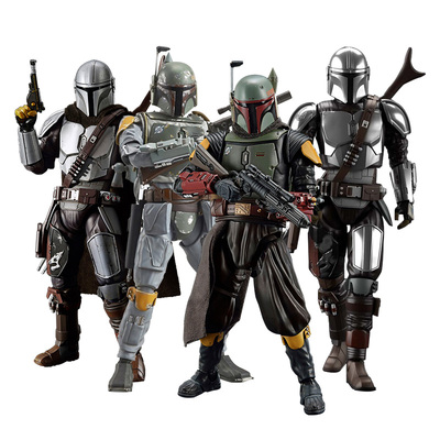 星球大战曼达洛人拼装模型万代