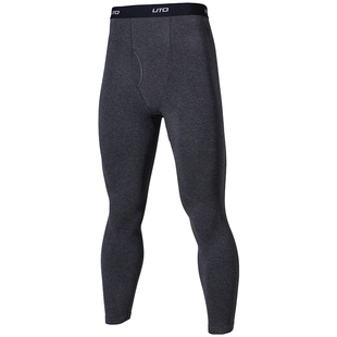 UTO悠途运动保暖长裤男排汗速干单裤女跑步徒步滑雪蓄热打底裤