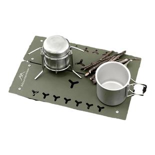 山之客折叠桌速开户外迷你便携超轻铝合金桌BC露营野餐小桌子单人