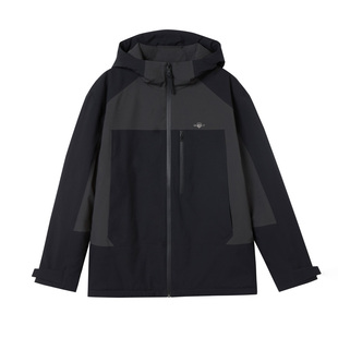 GANT/甘特冬季新款男士连帽简约拼色休闲运动白鸭绒羽绒服外套