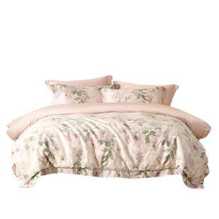 水星家纺60S长绒棉四件套全棉抗菌套件纯棉家用轻奢床单被罩床品