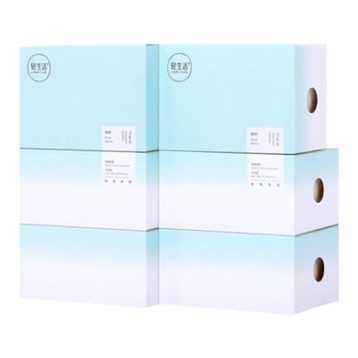 轻生活320mm纯棉无荧光剂卫生巾