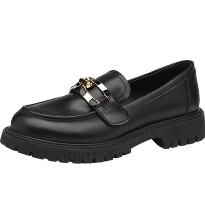 达芙妮薄款乐福鞋女夏2025新款