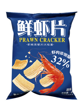一品兔原味超大鲜虾片500g超划算