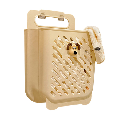 脏衣篓脏衣篮壁挂脏衣服收纳筐家用可折叠卫生间浴室放衣神器洗澡