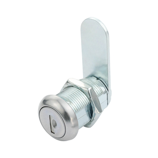 高品质330锌合金圆柱锁旋转机柜锁防尘锁芯网络柜铁皮柜专用锁