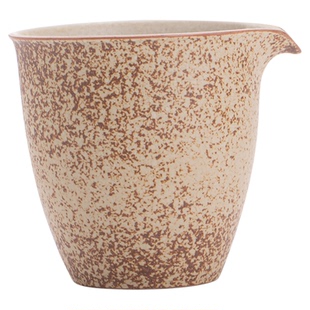 火石红公道杯陶瓷分茶器茶漏过滤一体功夫茶具家用茶海泡茶公杯