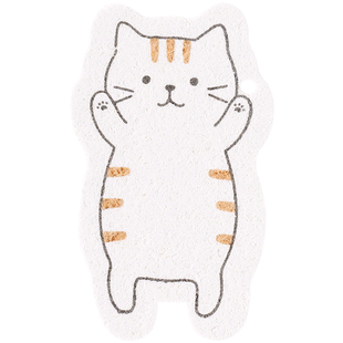 FaSoLa压缩木浆棉抹布不沾油洗碗清洁海绵擦洗盘子百洁布洗锅刷子