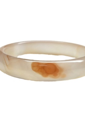 白月光荔枝冻手镯天然玛瑙镯子玉镯女年轻款送闺蜜生日礼物24新款