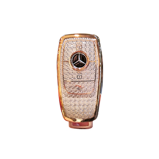 适用于奔驰c260l钥匙套e300l车a200l壳glc包gla扣glb女B级S级gle
