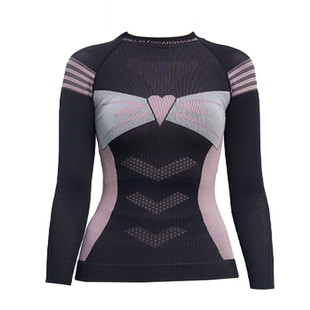 BCG新款暗黑美少女速干套装专业单双板保暖排汗透气长袖长裤打底